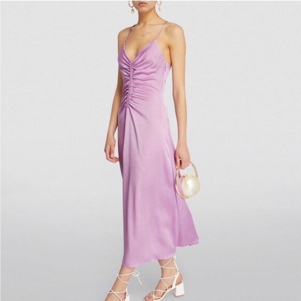 Sandro Praline Midi Dress